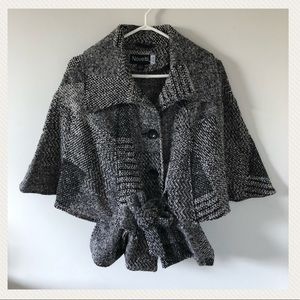 ⭐️NWOT Novelti Wool Cape Coat